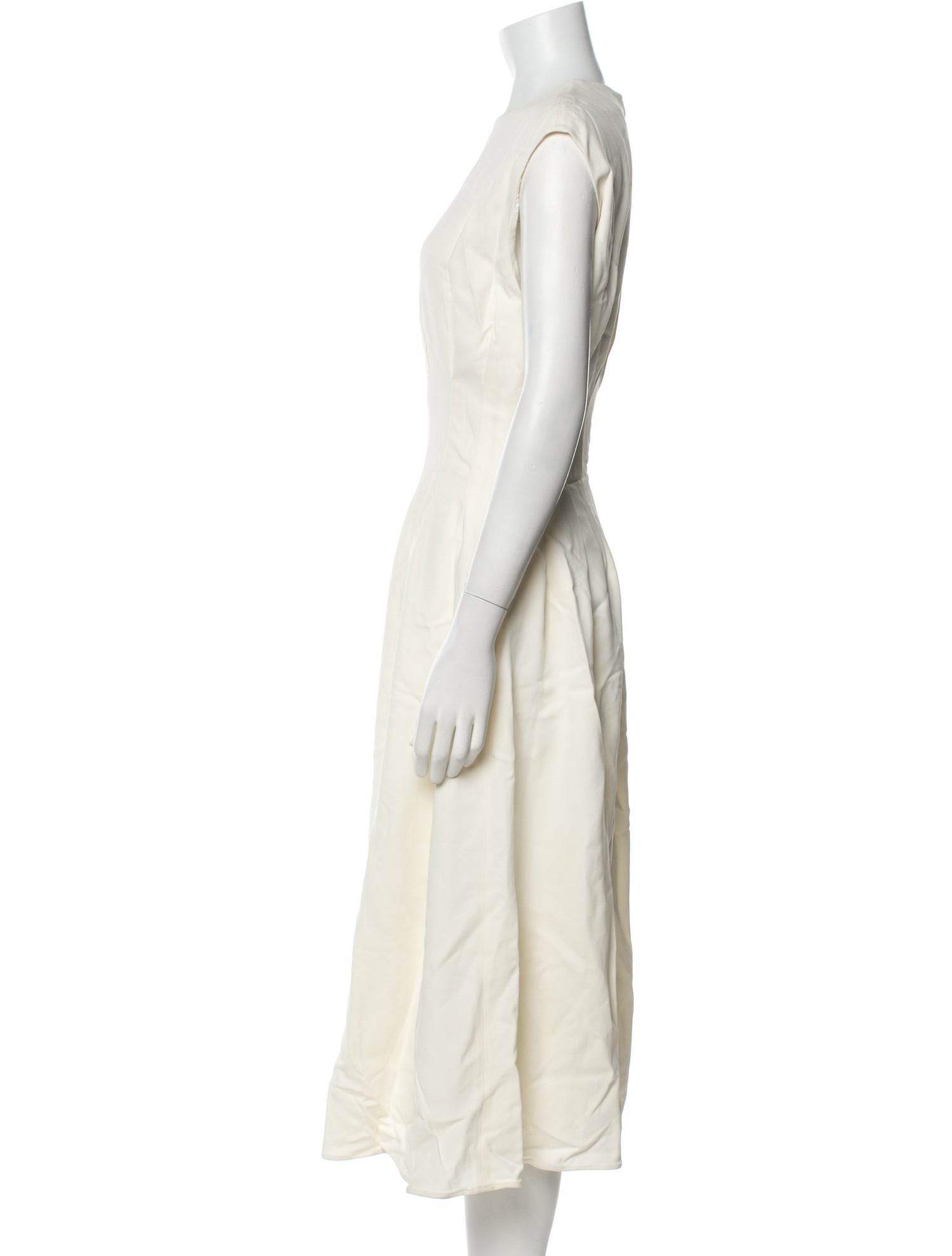 Joseph Crew Neck Midi Length Dress