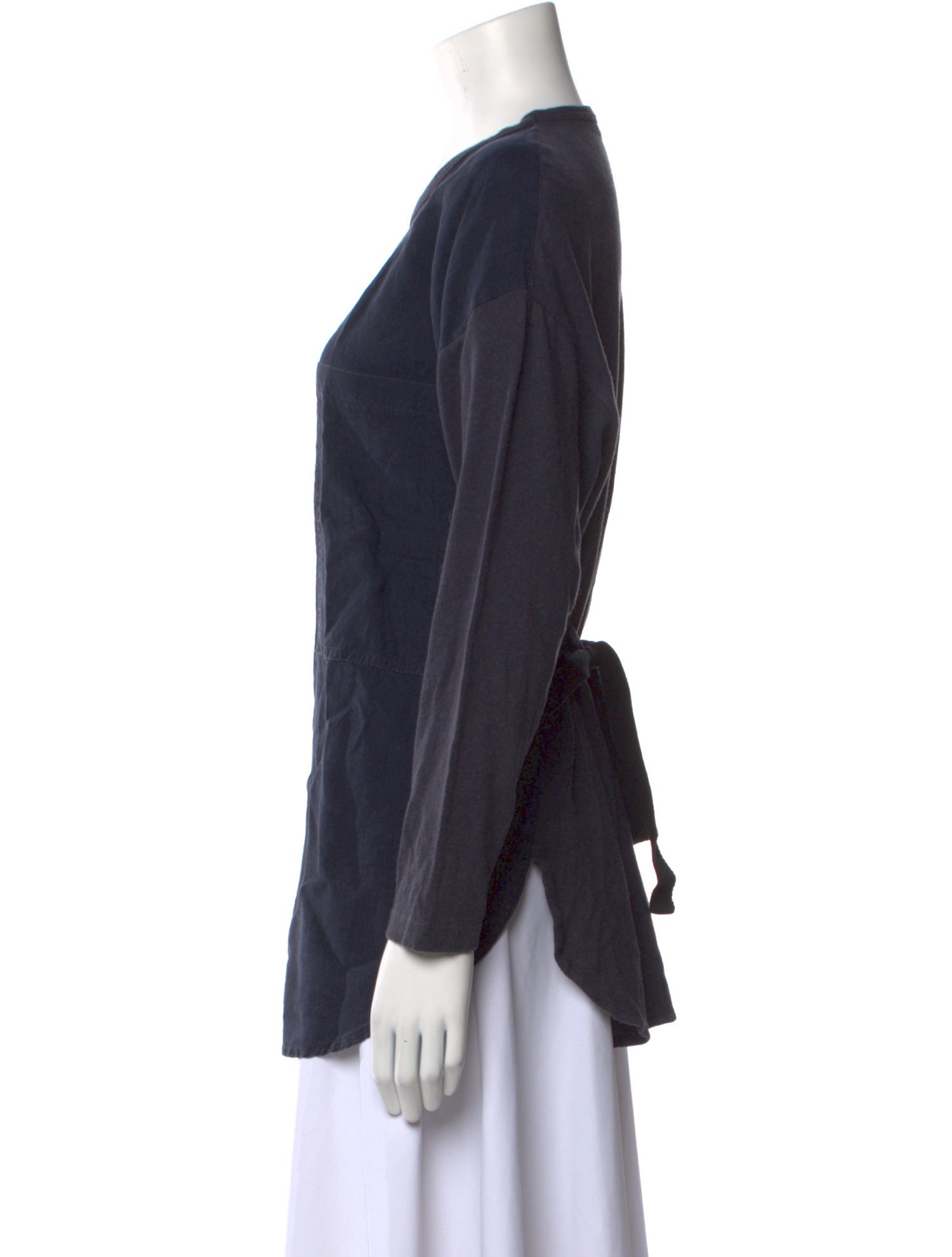 Joseph Linen Scoop Neck Top