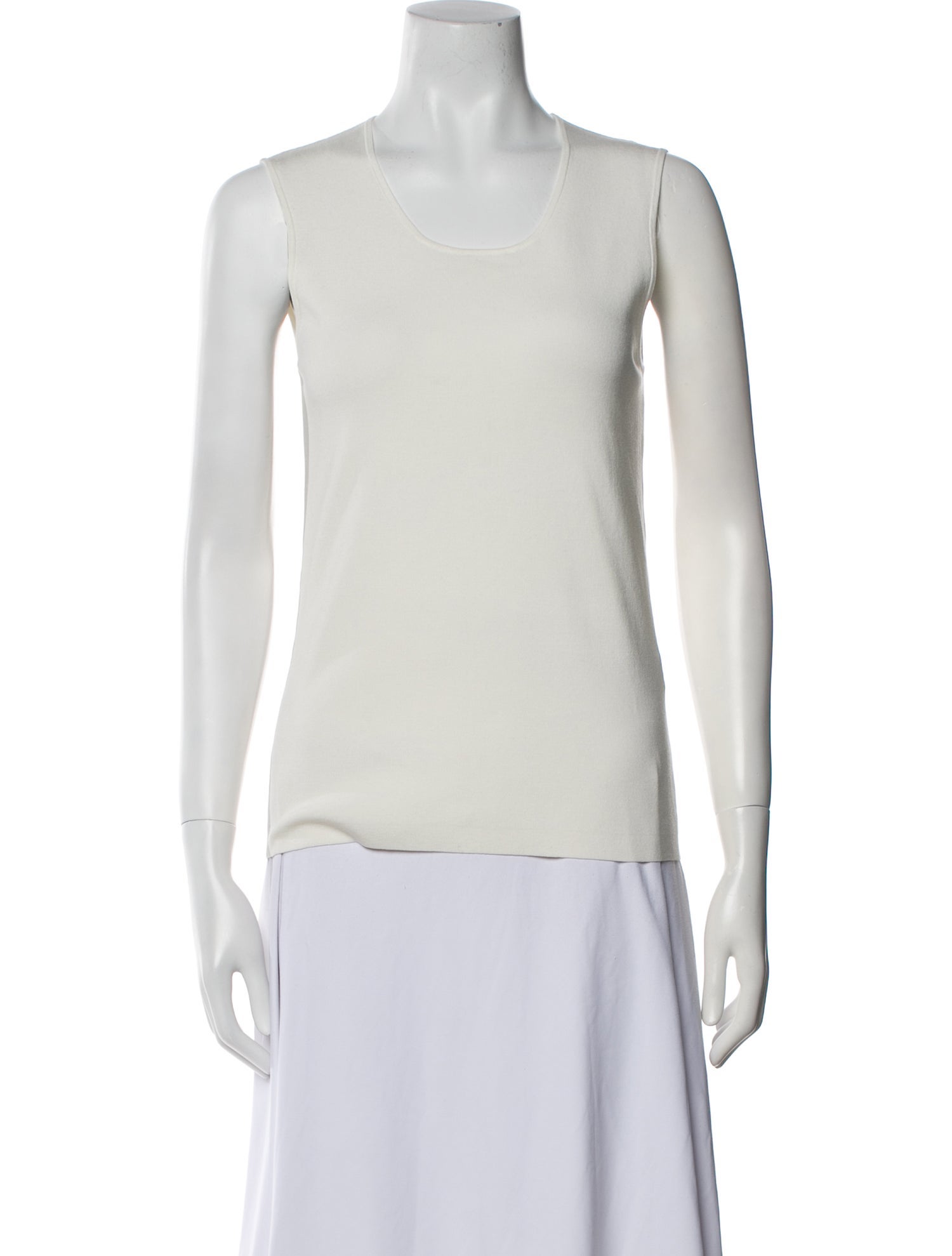 Joseph Silk Scoop Neck Top