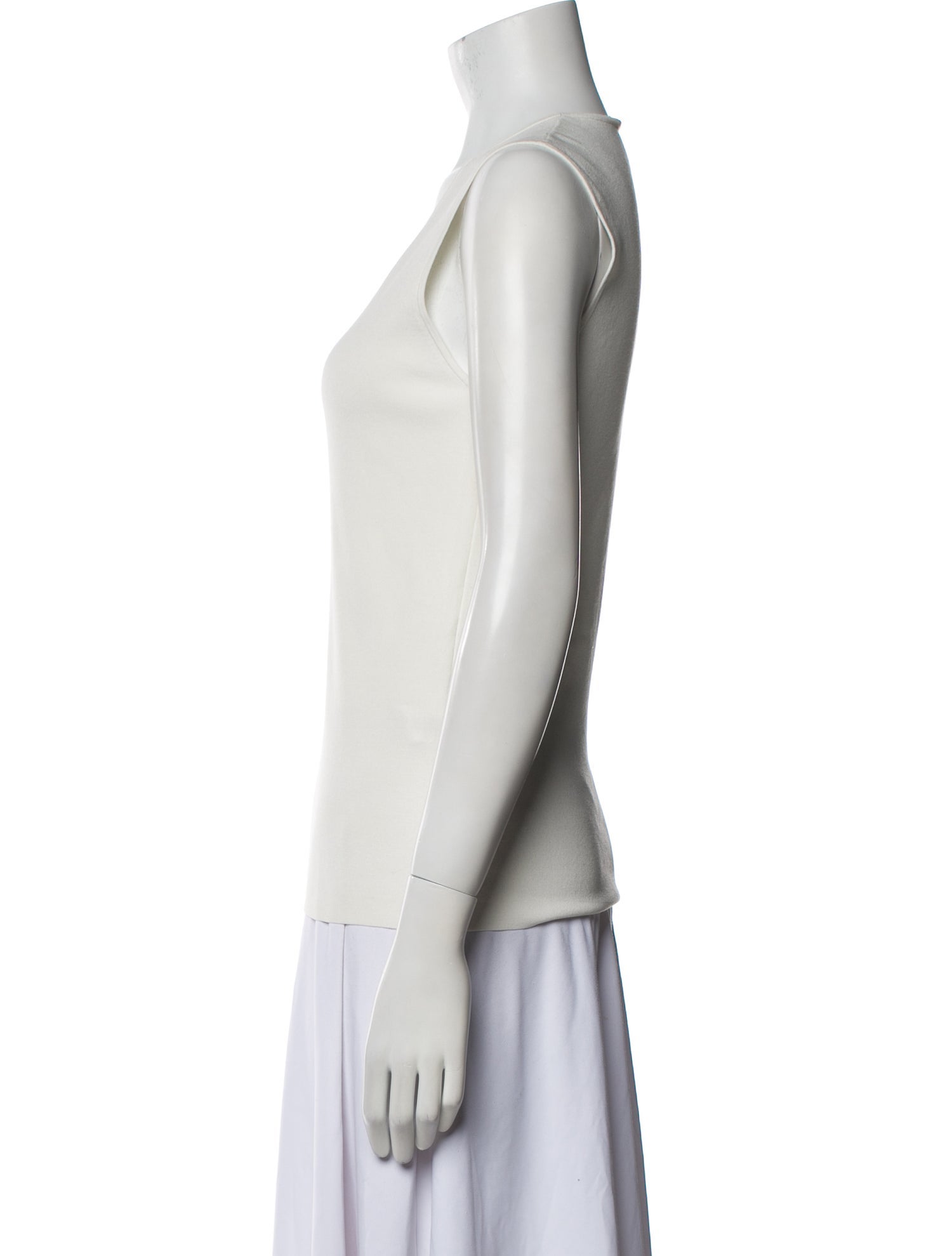 Joseph Silk Scoop Neck Top