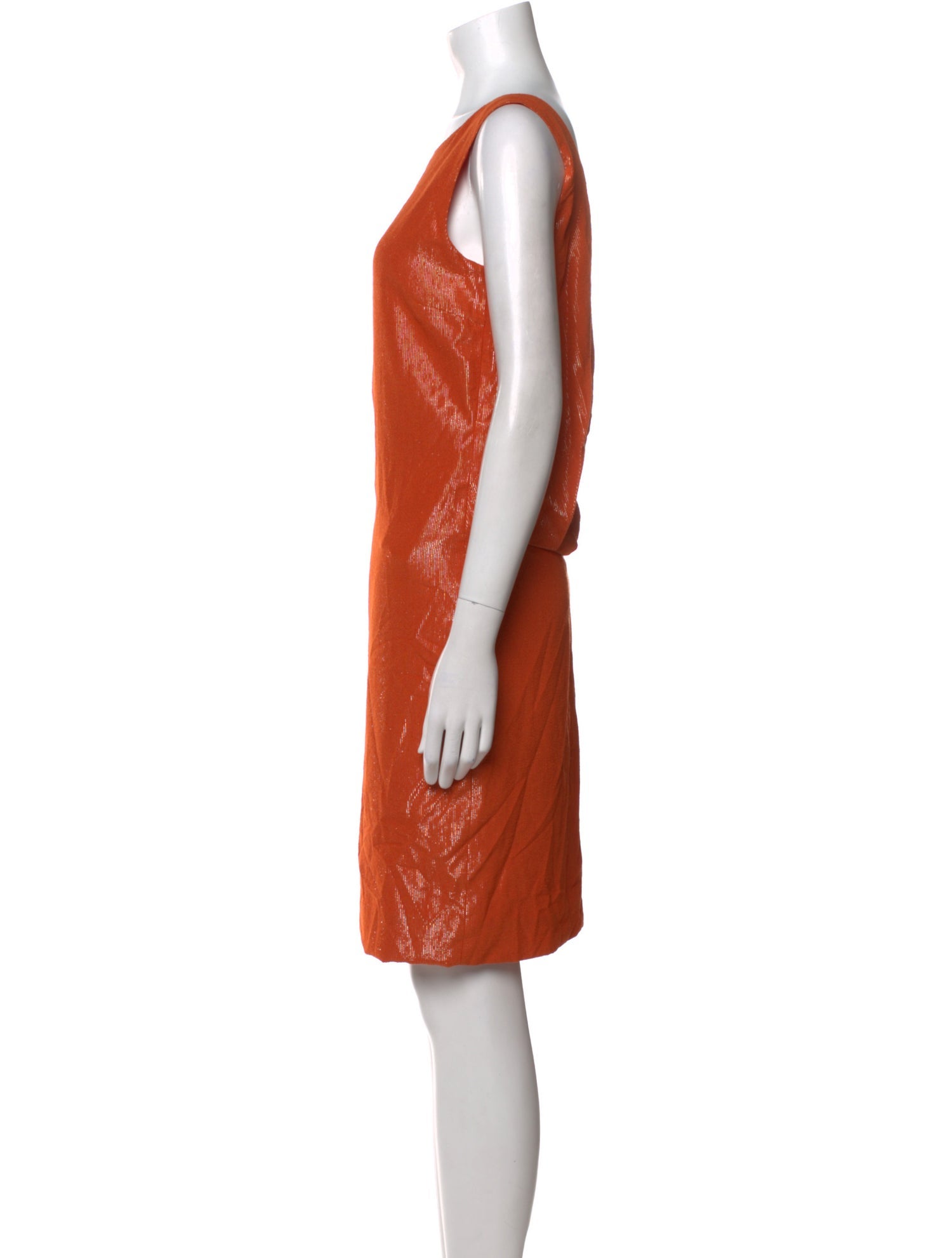 Joseph Scoop Neck Knee-Length Dress