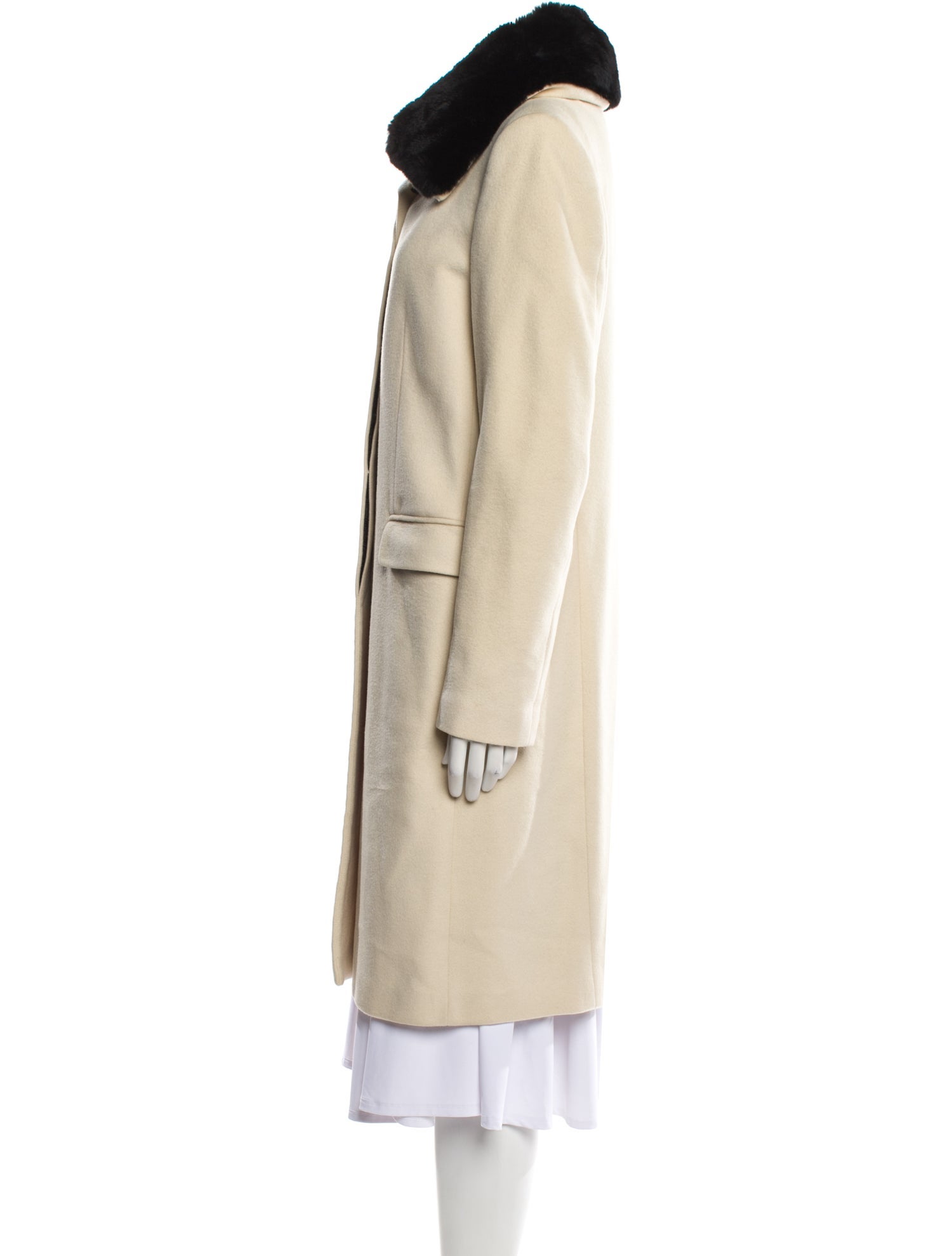 Joseph Wool Fur Coat