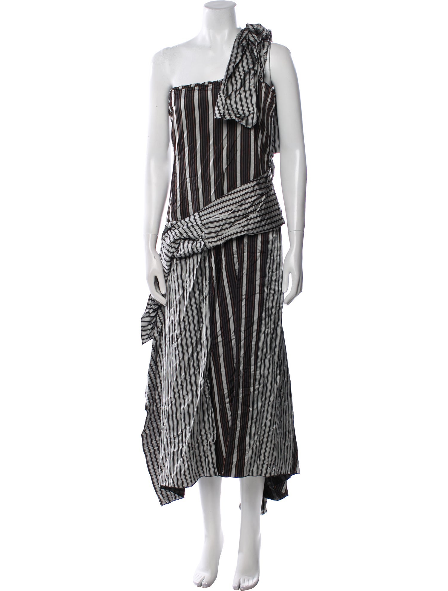 Joseph Striped Long Dress w/ Tags
