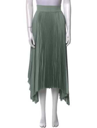 Joseph Pleated Accents Midi Length Skirt