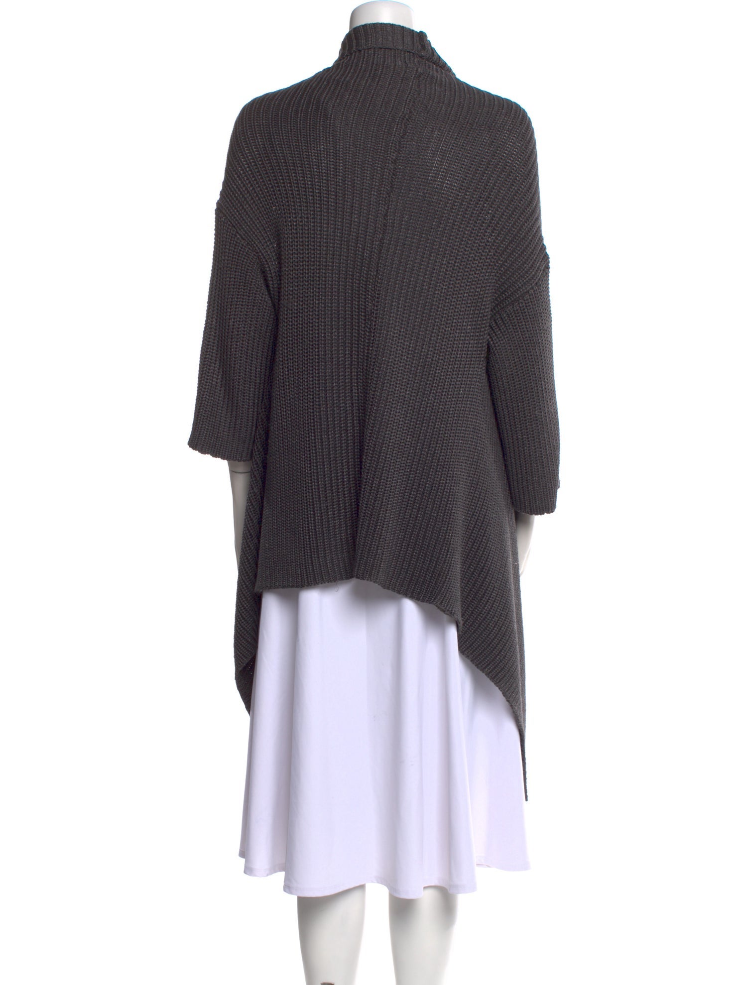Joseph Silk Open Front Sweater