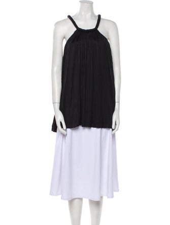 Joseph Silk Square Neckline Tunic
