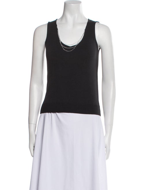 Joseph Scoop Neck Sleeveless Top