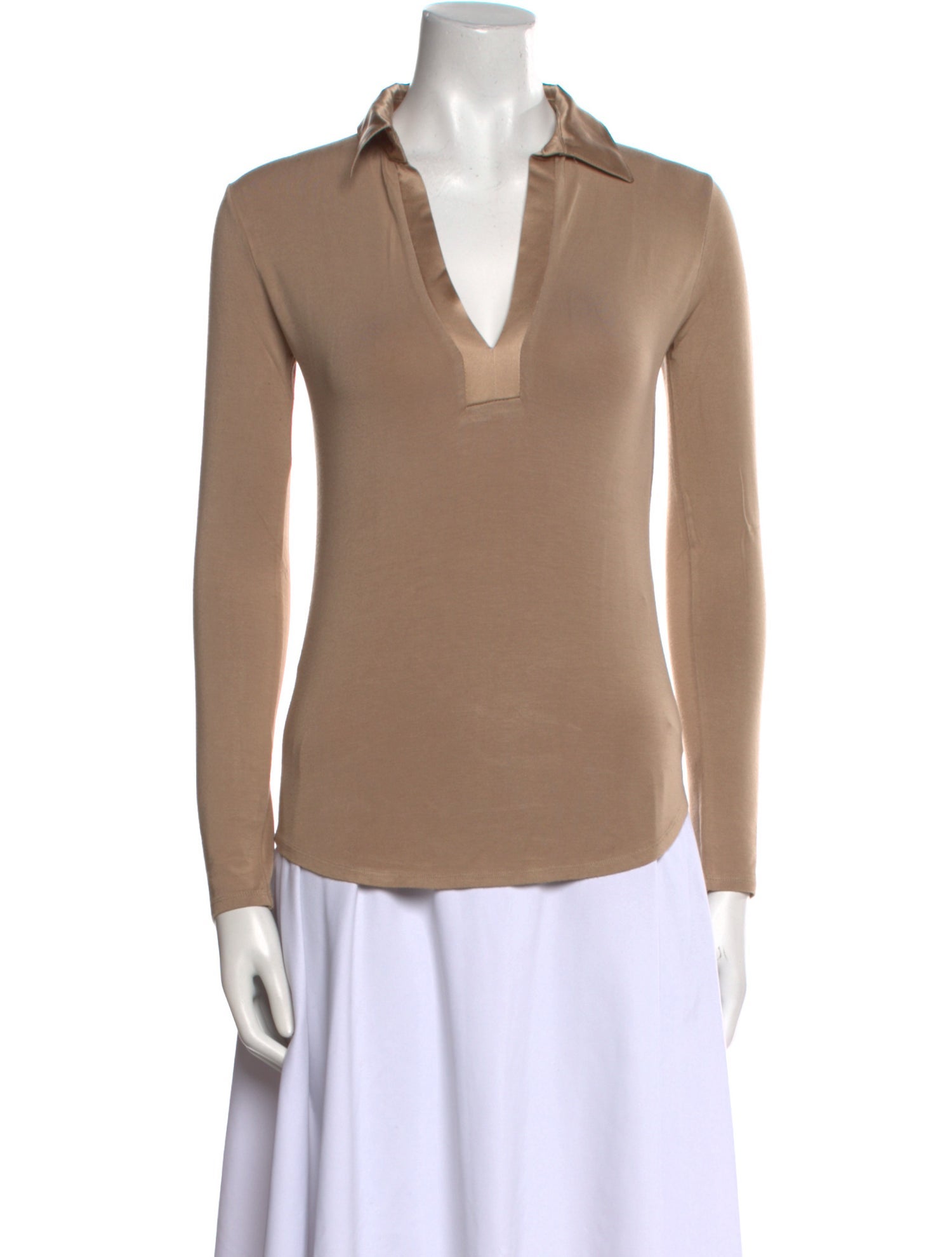 Joseph Cashmere Long Sleeve Polo