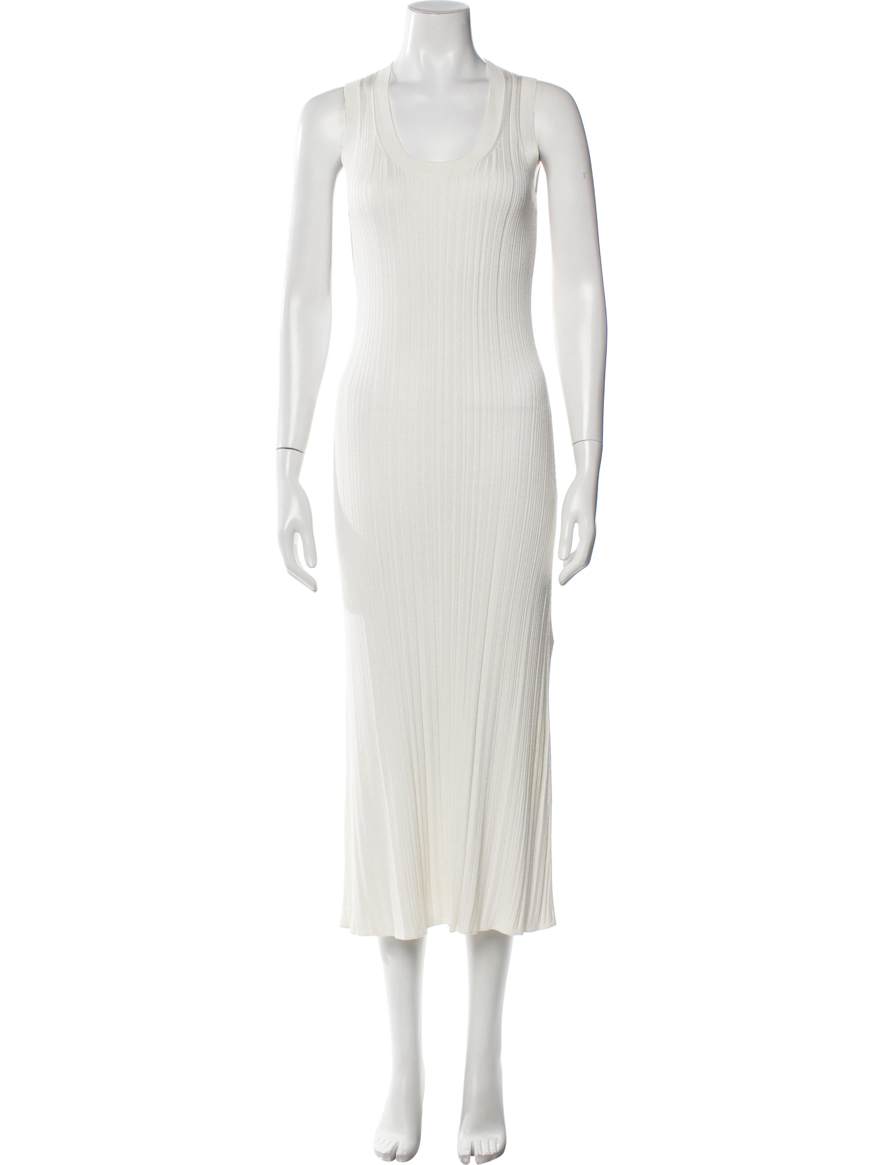 Joseph Scoop Neck Long Dress