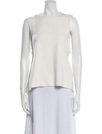 Joseph Scoop Neck Sleeveless Top