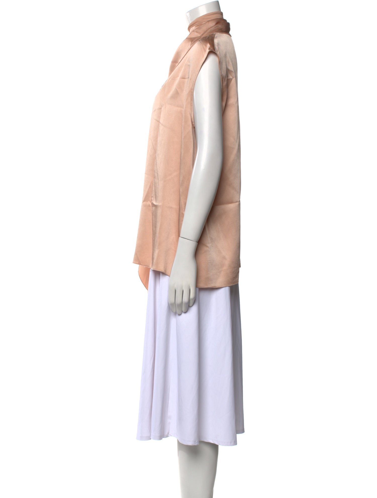 Joseph Mock Neck Long Sleeve Tunic