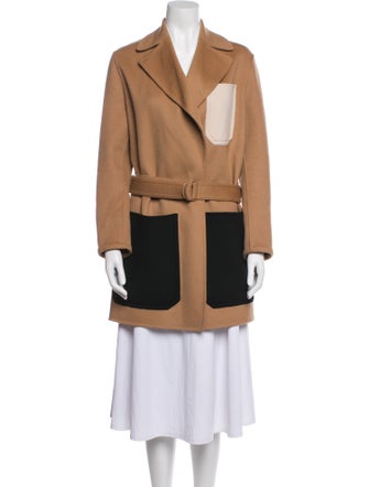 Joseph Wool Colorblock Pattern Jacket