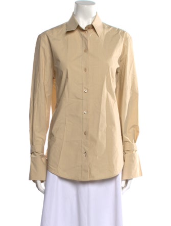 Joseph Long Sleeve Button-Up Top