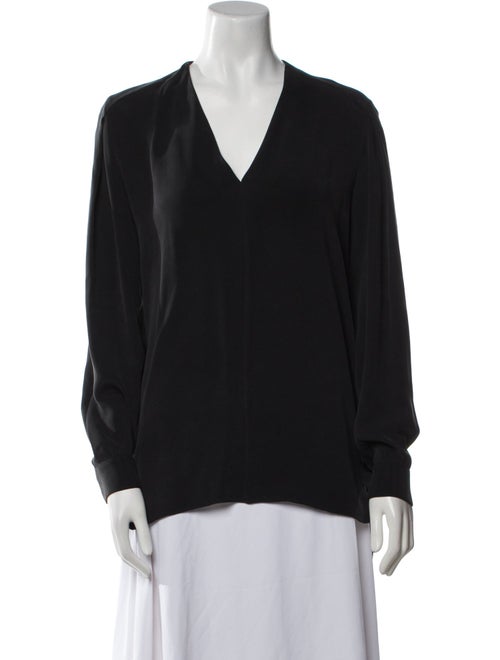 Joseph Silk V-Neck Blouse