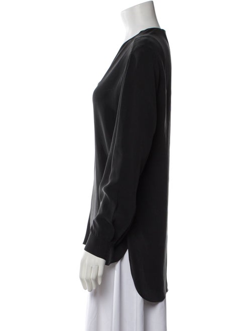 Joseph Silk V-Neck Blouse