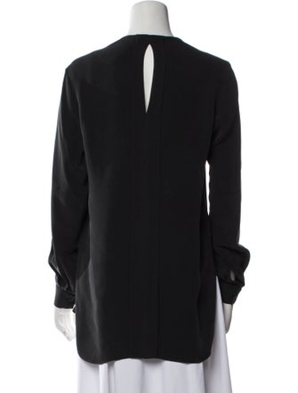 Joseph Silk V-Neck Blouse