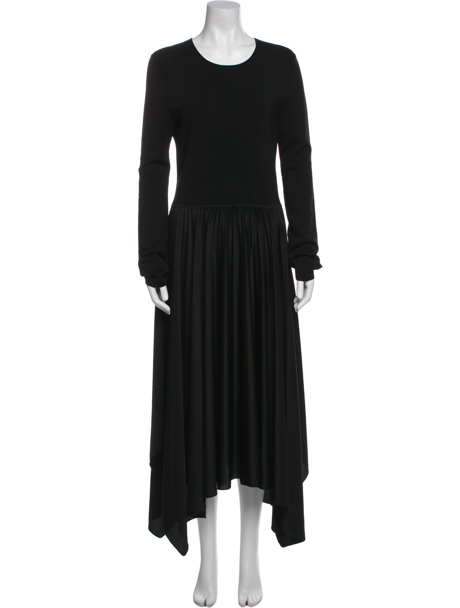 Joseph Crew Neck Long Dress
