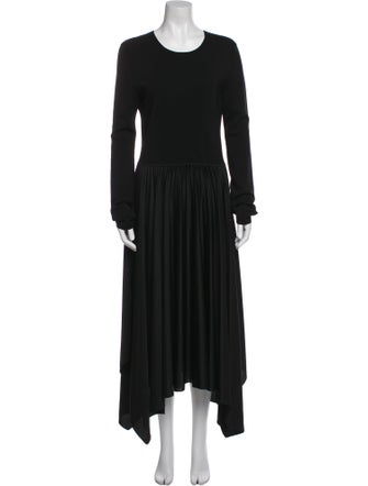 Joseph Crew Neck Long Dress
