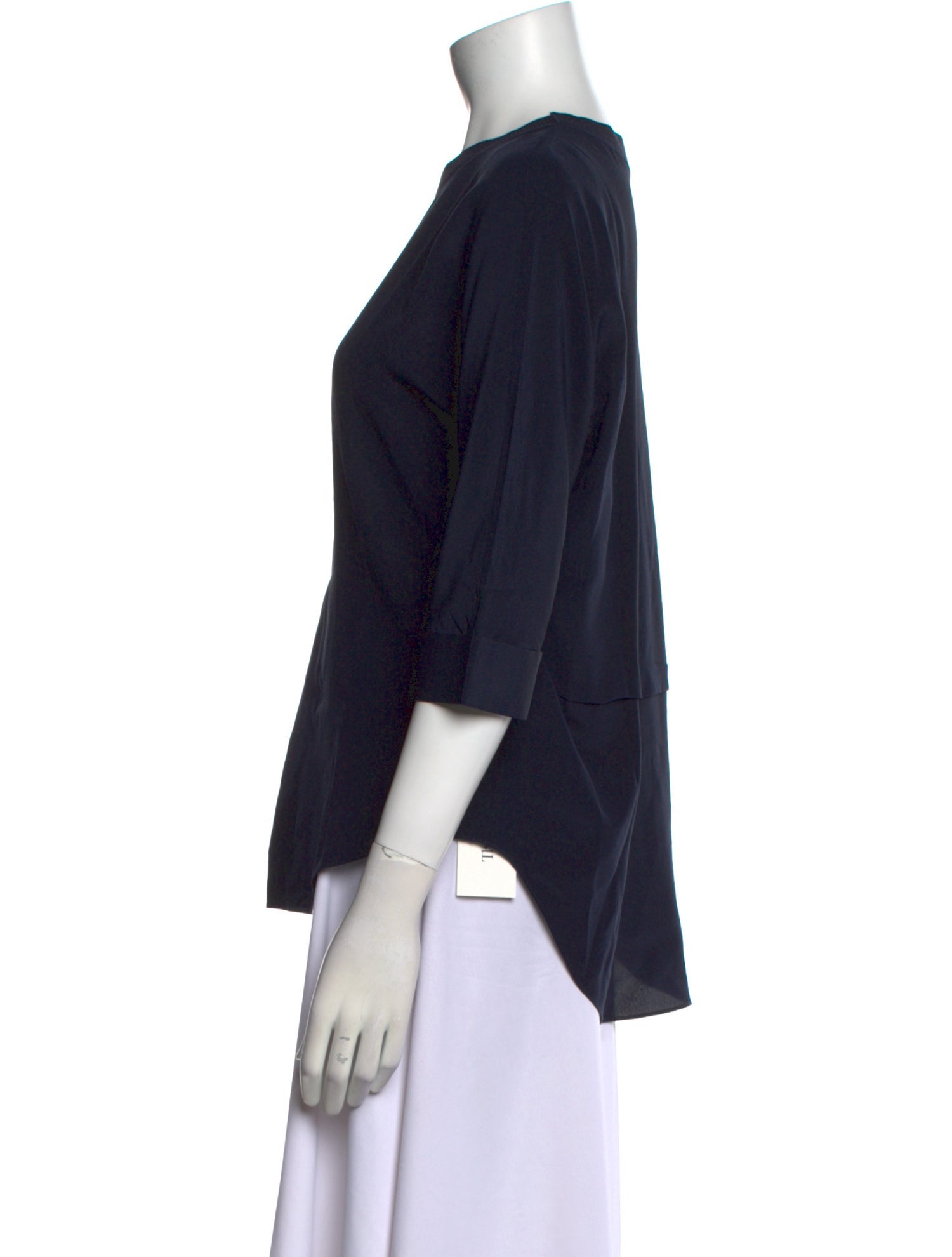 Joseph Silk Crew Neck Top