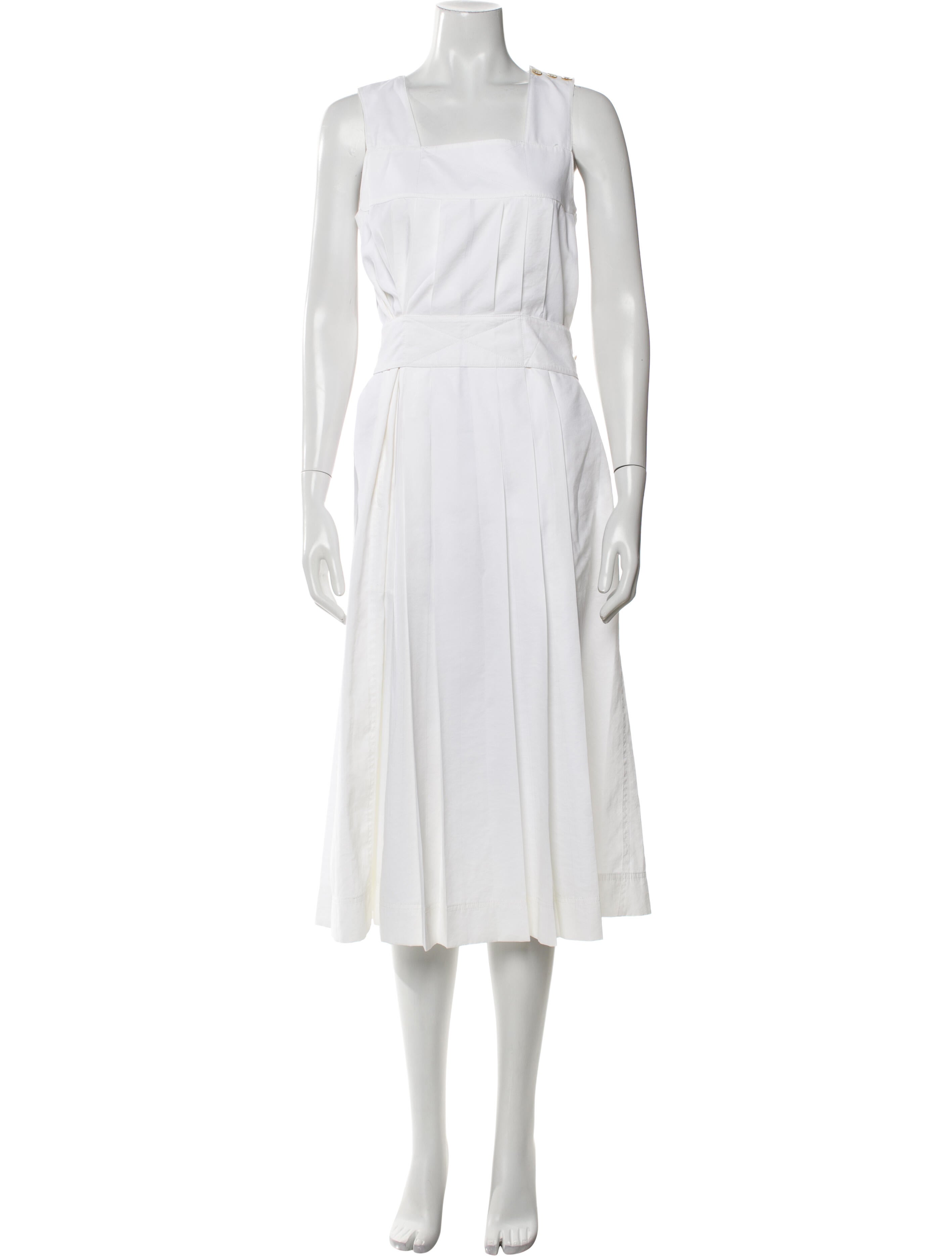 Joseph Square Neckline Long Dress