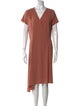 Joseph V-Neck Midi Length Dress