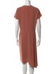 Joseph V-Neck Midi Length Dress