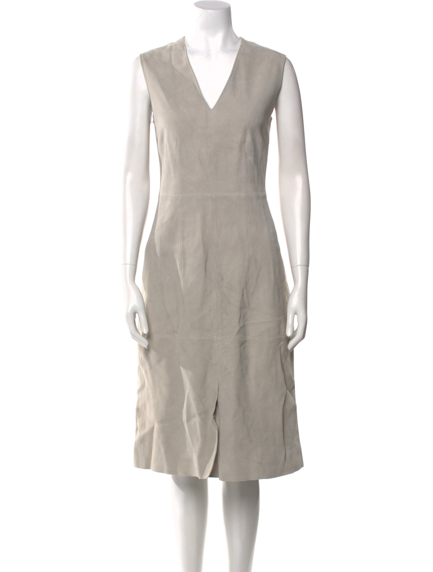 Joseph Lamb Leather Midi Length Dress w/ Tags