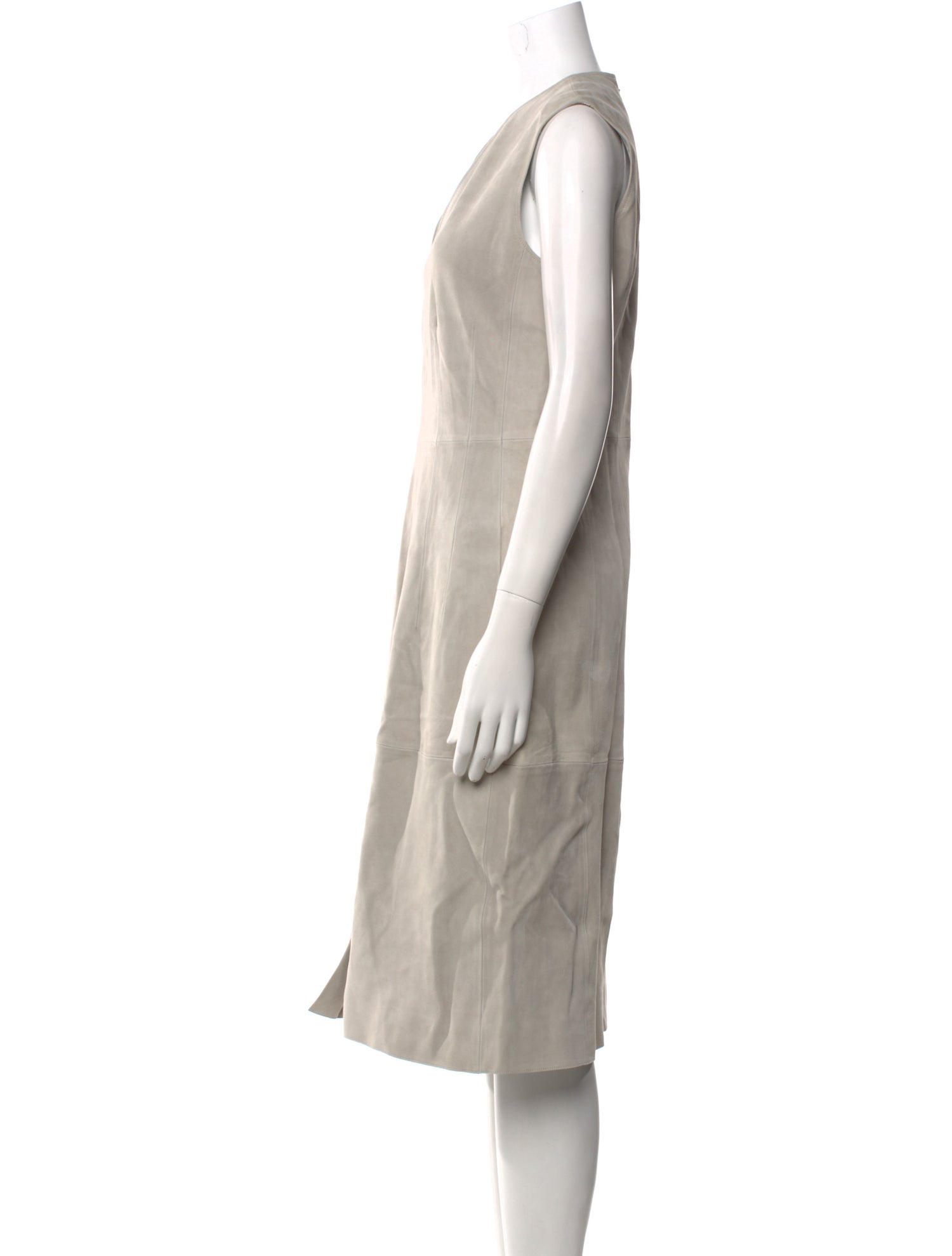 Joseph Lamb Leather Midi Length Dress w/ Tags