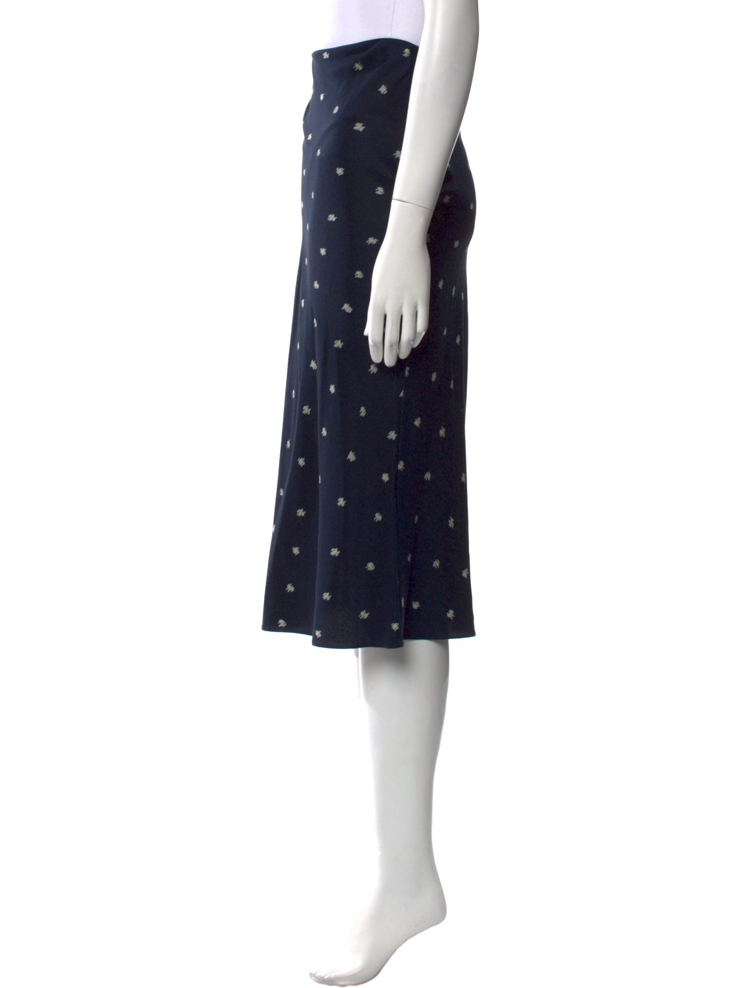 Joseph Silk Midi Length Skirt