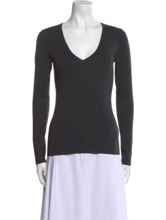 Joseph Silk V-Neck T-Shirt