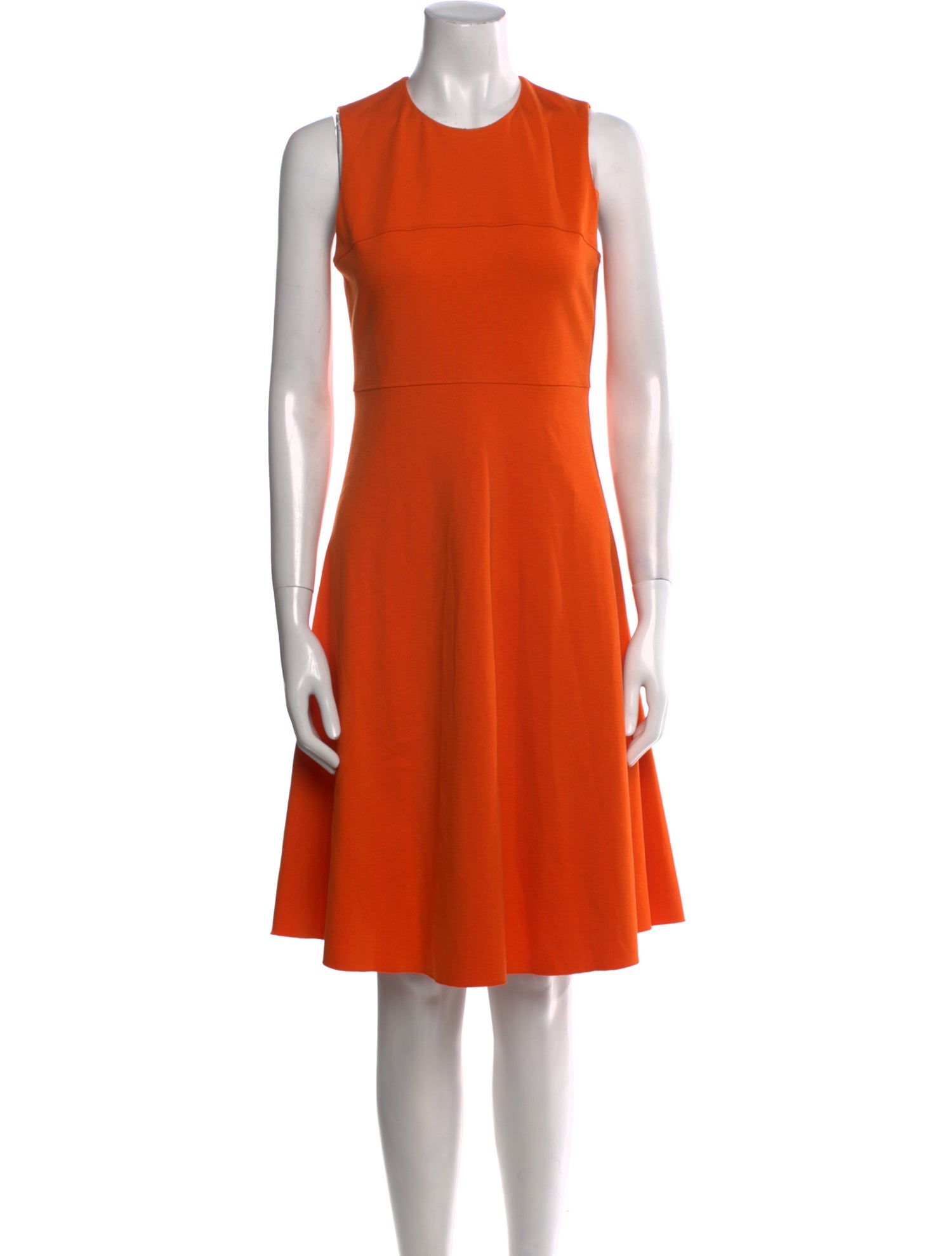 Joseph Crew Neck Knee-Length Dress