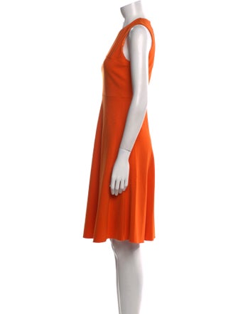 Joseph Crew Neck Knee-Length Dress