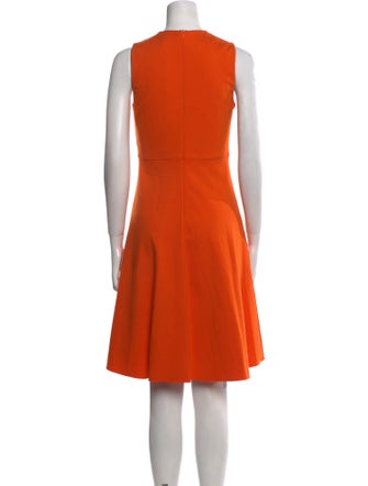 Joseph Crew Neck Knee-Length Dress