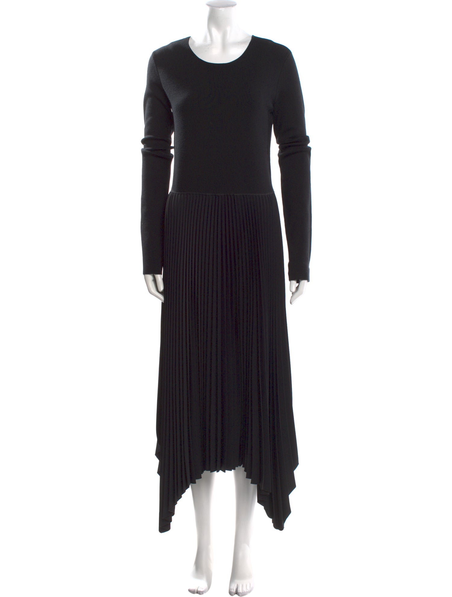 Joseph Crew Neck Long Dress