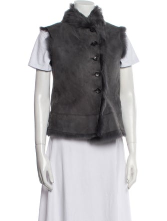 Joseph Lambskin Vest