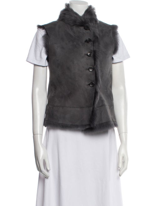 Joseph Lambskin Vest