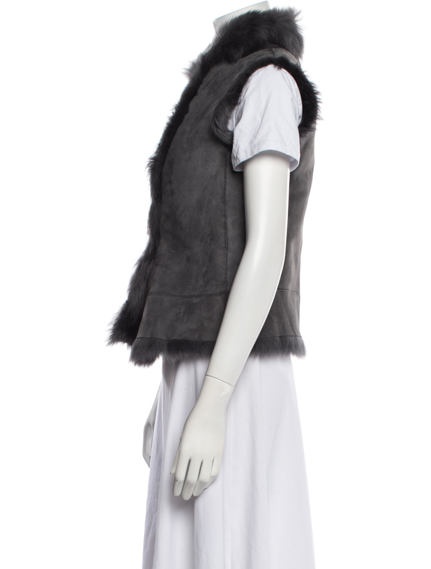 Joseph Lambskin Vest