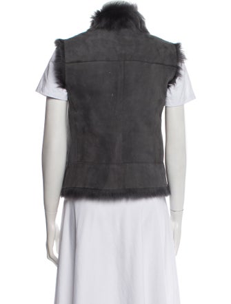 Joseph Lambskin Vest