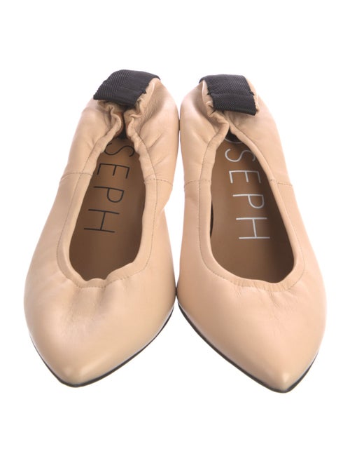 Joseph Leather Slingback Flats