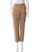 Joseph Lambskin Straight Leg Pants