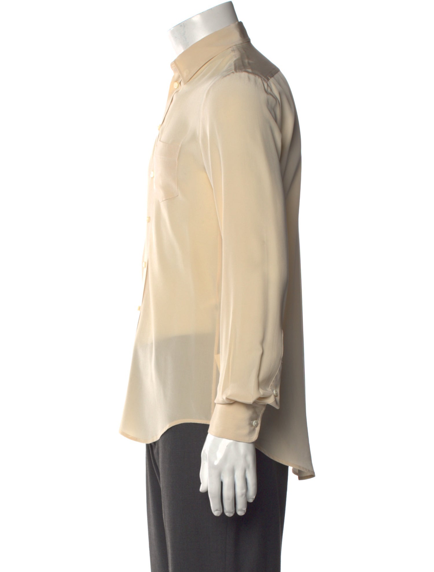 Joseph Silk Long Sleeve Shirt