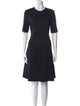 Joseph Crew Neck Knee-Length Dress