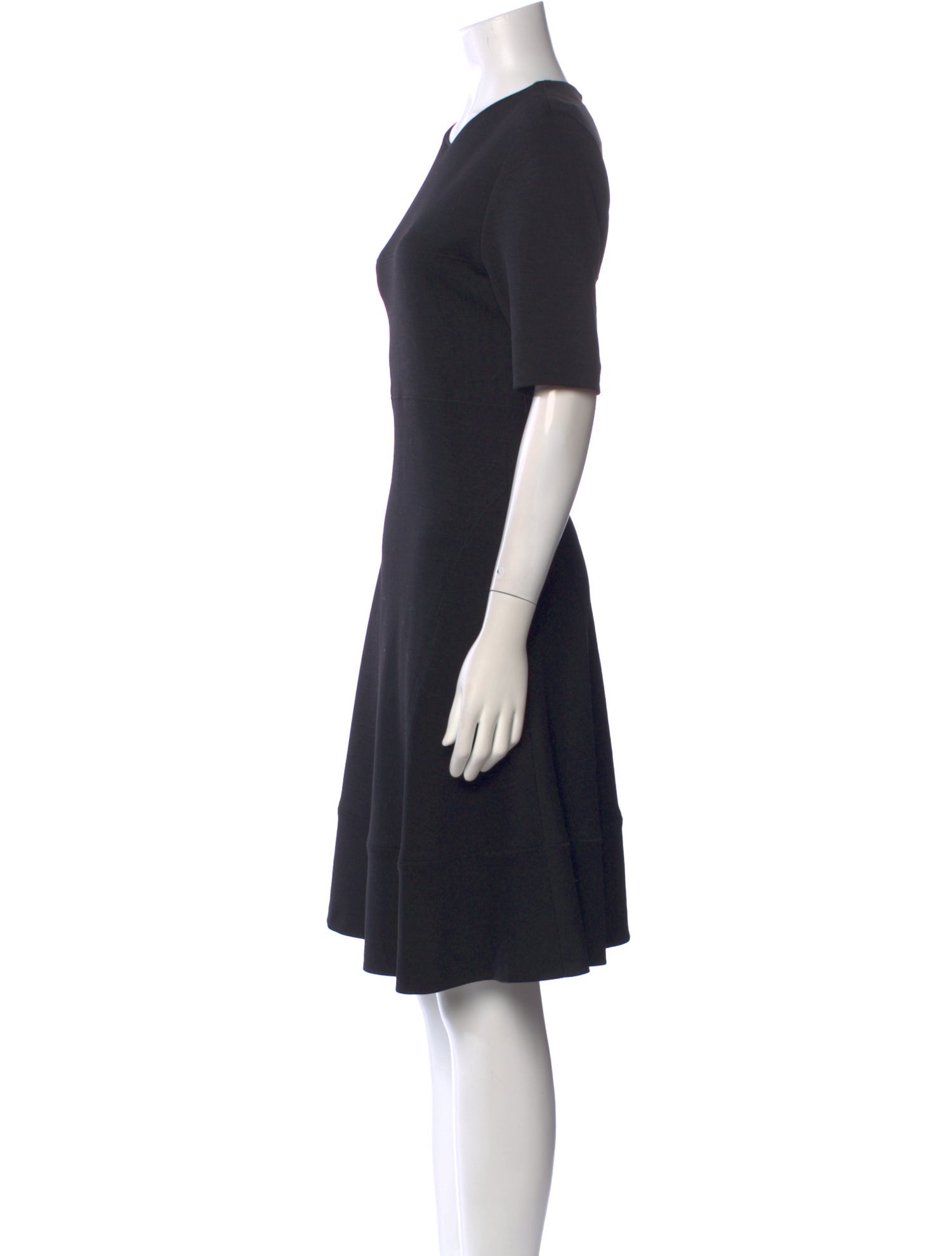 Joseph Crew Neck Knee-Length Dress