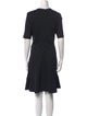 Joseph Crew Neck Knee-Length Dress
