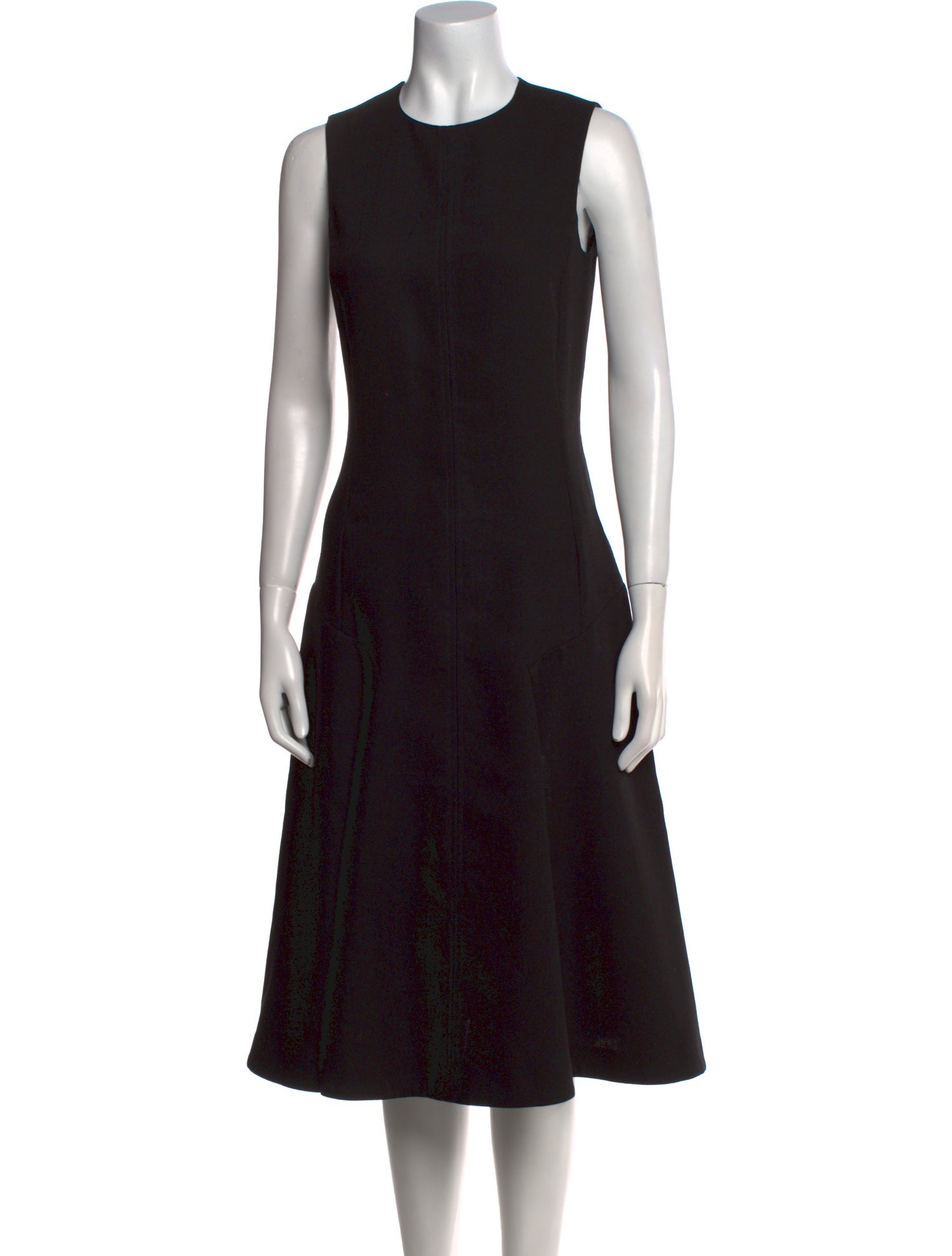 Joseph Crew Neck Midi Length Dress