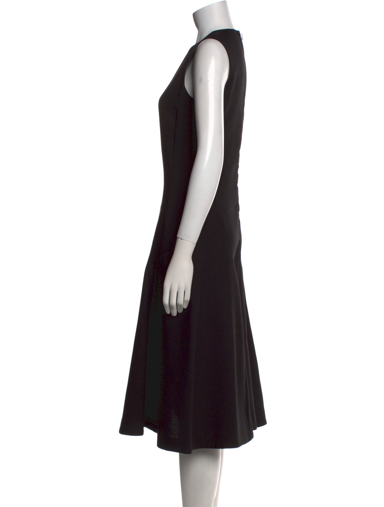 Joseph Crew Neck Midi Length Dress