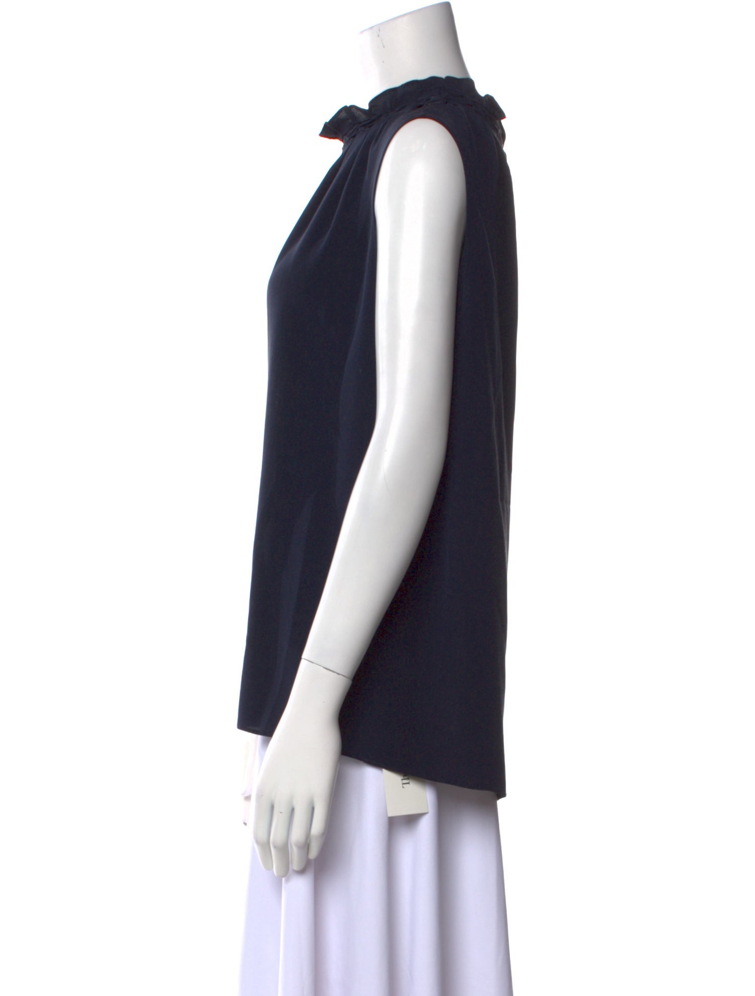 Joseph Silk Crew Neck Blouse