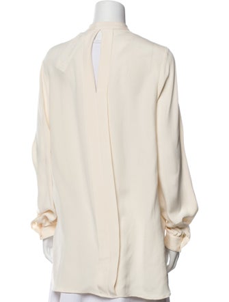 Joseph Silk V-Neck Blouse