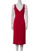 Joseph V-Neck Midi Length Dress