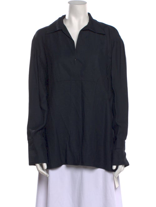 Joseph Long Sleeve Button-Up Top